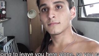 Straight-Guys Gone Gay! First Bareback Experience For This Hot Latin Guy