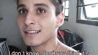 Straight-Guys Gone Gay! First Bareback Experience For This Hot Latin Guy