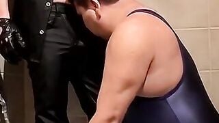 Bondage Slave Loves To Choke On A Thick Dick And Swallow His Semen