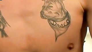 Tatted-Up Hunks Jerking Off - Hot Muscular Bodies & Big Dicks