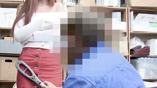 Scarlet Fever" - Hot Redhead Babe Gets Creampied After Being Found