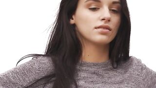Sexy Outdoor Naked Yoga Session with Brunette Bombshell Sasha Grey