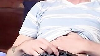 Twinks' Bedroom Confessions - Smokin', Strokin': Twunk Fucks Himself With A Dildo