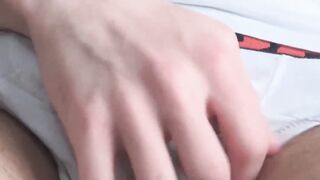 Unleashed Passion - Handsome Guy Jerks Off His Uncircumcised Dick On Camera