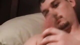 Young Amateur's Big Fat Dick Masturabtes & Solo Orgasm