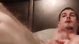 Young Amateur's Big Fat Dick Masturabtes & Solo Orgasm
