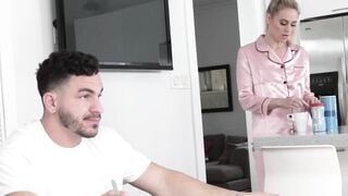 Step-Mother's Day Surprise! Stepdaughter Gets A Hardcore Fuck From Her Stud