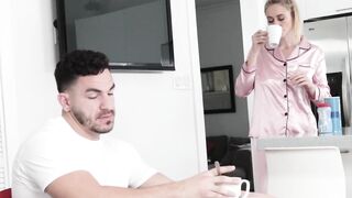 Step-Mother's Day Surprise! Stepdaughter Gets A Hardcore Fuck From Her Stud