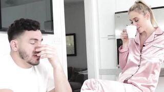 Step-Mother's Day Surprise! Stepdaughter Gets A Hardcore Fuck From Her Stud