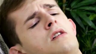 Big Dick Hunk Jerks Off Loudly - Hot Guy With Massive Load