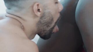 Black Dude's Ass-Fucking Adventure with Latino Hunk - Scene #1