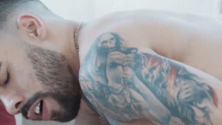 Black Dude's Ass-Fucking Adventure with Latino Hunk - Scene #1
