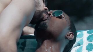Black Dude's Ass-Fucking Adventure with Latino Hunk - Scene #1