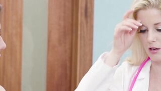 Doctors Office Roleplay - Hot Blonde Bombshells Charotte Stockley & Whiteney Wright