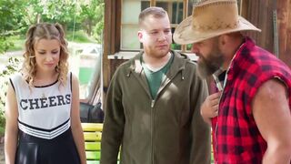 Big Dick Stretches Petite Pussies - Andi Anderson