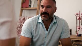 Hot MILF Gives Her Husband A Surprise Blowjob And Rides His Big Dick To Orgasmic Conclusion