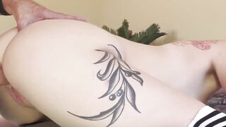 Blond Step-Daughter's First Time - Older Man Creeps On Her And Fucks Hard