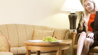 Hot MILF Bernice Stripping & Playing With Herself In Hotel Room