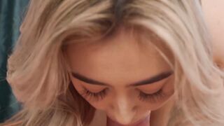 Chloe Amour's Massive Boob Bounce - POV Blowjob & Riding Big Dick