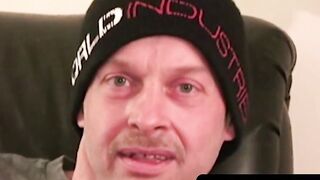 Men's Room Solo Stroker: Intense Mastubation Session