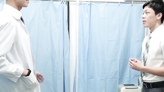 Intern Doctor's Office Barebacks - Old Man Fucks Young Patient Hard