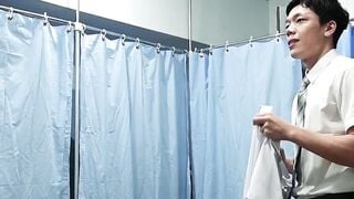 Intern Doctor's Office Barebacks - Old Man Fucks Young Patient Hard