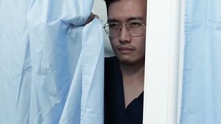 Intern Doctor's Office Barebacks - Old Man Fucks Young Patient Hard