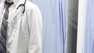 Intern Doctor's Office Barebacks - Old Man Fucks Young Patient Hard