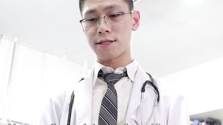 Intern Doctor's Office Barebacks - Old Man Fucks Young Patient Hard