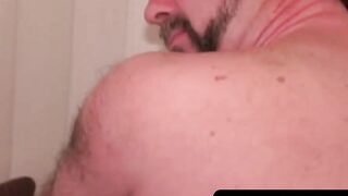 Leather-Bound Gay Sex Romp with Older Man