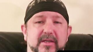 Leather-Bound Gay Sex Romp with Older Man