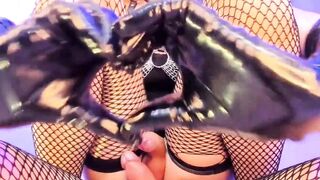 Transgender Babe Riding Her Friend's Big Stiff Dick in Hardcore Sex