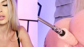 Hot Babe's Double-Cam POV Gushing Orgasm - Fingering & Toys Compilation