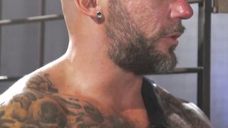 Dominatrix BDSM Training Session With Older Man And Young Guy