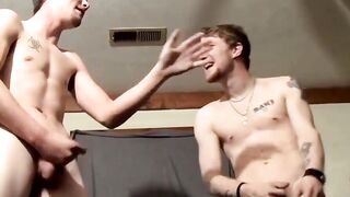 Straight Guys Share A Hot Fuck Session