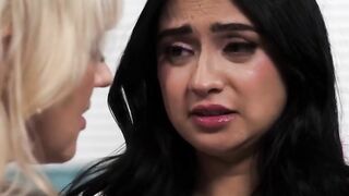 Step-Mom Spanks Step Daughters Ass Before Finger Fuck