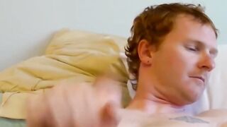 Redhead Amateur Fingers Her Own Asshole While Masturbating