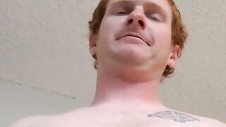 Redhead Amateur Fingers Her Own Asshole While Masturbating