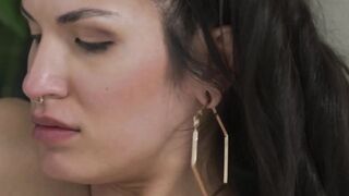 Transexual Bombshell itzel saez Sucks & Fucked Hard By Huge Dick - POV Blowjob Facial