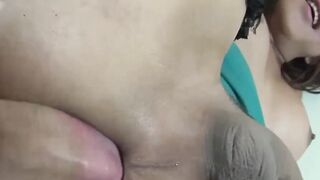 Asian Transsexual Sensation - Anal Threesome with Big Dick