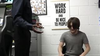Throttle My Ass! - Big Black Dick Riding White Girl in Hardcore Anal Sex