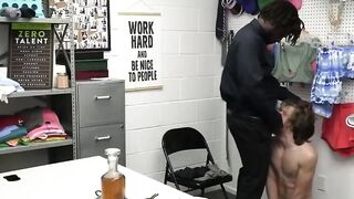 Throttle My Ass! - Big Black Dick Riding White Girl in Hardcore Anal Sex