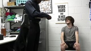 Throttle My Ass! - Big Black Dick Riding White Girl in Hardcore Anal Sex