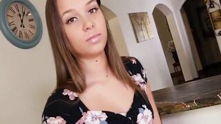 Teen Cutie Lizza Rowes Gets A Mess Of Jiz On Her Face And Body
