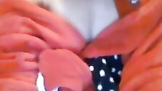 Nerd Girl Masturbating Wet Pussypot - Close-up View of Her Fingering Herself