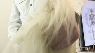 Grandma Swallowing Grandson's Load - Old Lady MILF Fucked Hard