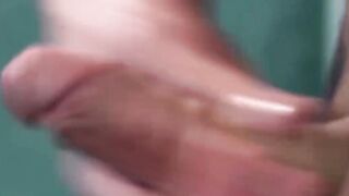 Tattooed Bad Boy Thug Jerks Off While Humping Bed And Fucks His Pussy