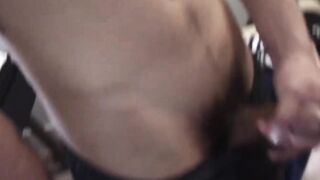 Anal Play with Finger & Dick - Babe's Ass Stretched by Huge Dildo