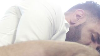 Beefcake Boss Fucks His Employee - Hunks Fucking Hard In Office