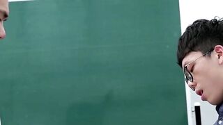 Asian Teacher Fucked Raw By Student In Classroom - PornPros